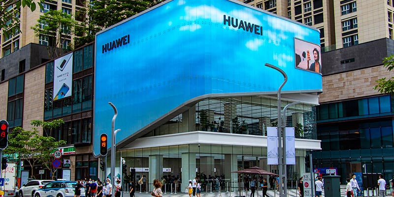 Leyard Build New Digital Media Landmark For Huawei 3