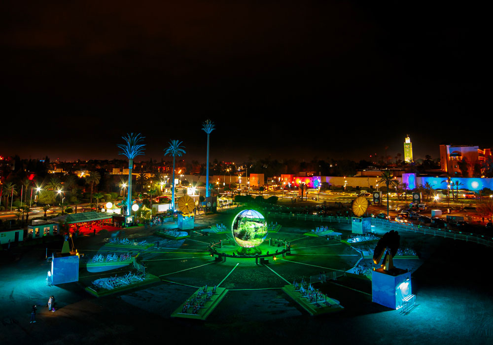 2017 Morocco Dome Display
